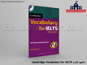 دانلود کتاب لغات آیلتس Cambridge Vocabulary for IELTS